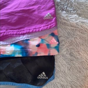 3 pairs of Adidas Athletic Shorts